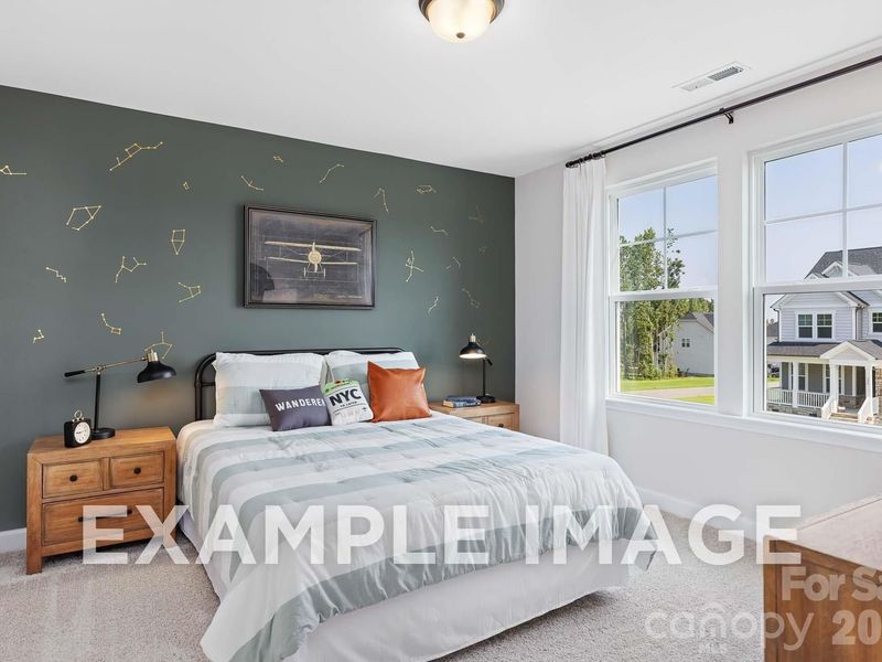 Furnished interior view inside a new home in Windgate, Mooresville (Image 16).