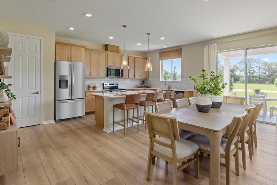 Representative furnished interior of a home built from the 2178 Modeled by KB Home in Woodland Oaks II, Brooksville (Image 7).
