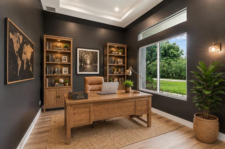 Furnished interior view inside a new home in , New Port Richey (Image 15).