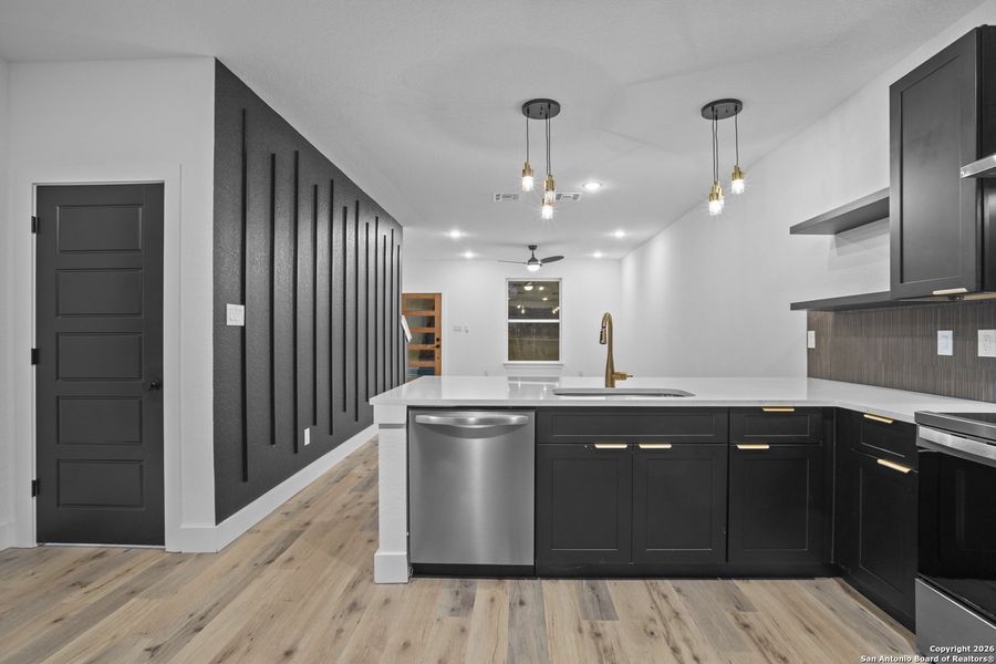 Furnished interior view inside a new home in , San Antonio (Image 16).