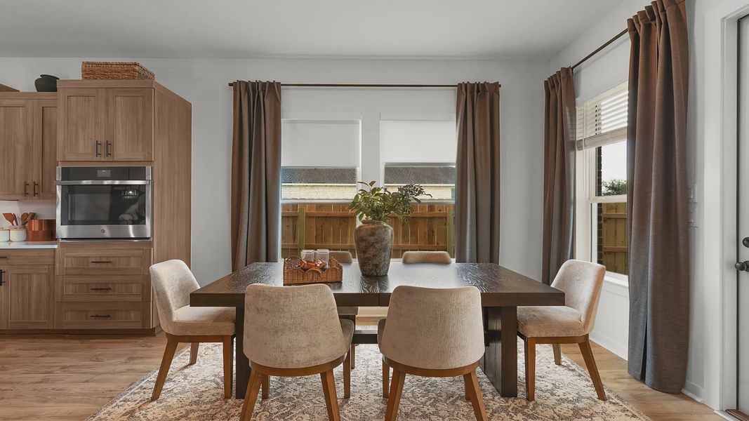 Representative furnished interior of a home built from the Madison by Chesmar Homes in Nolina, Georgetown (Image 12).