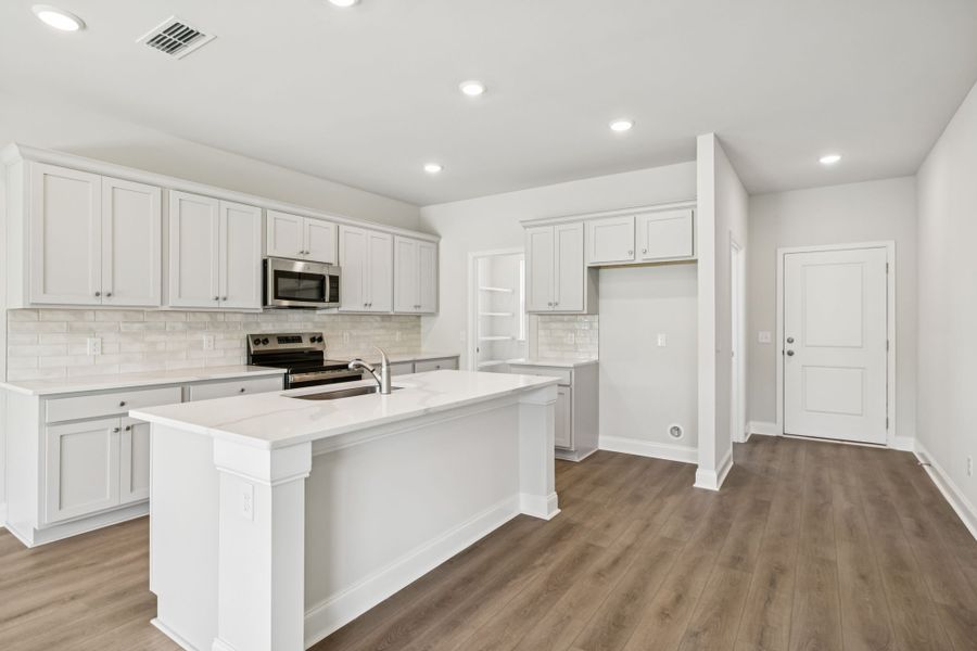 Representative furnished interior of a home built from the Brentley by Ashton Woods in Cades Bluff, Lebanon (Image 5).