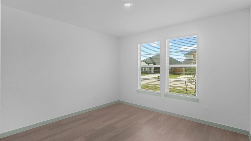 Representative unfurnished interior of a home built from the Rockdale by D.R. Horton in Westland Ranch 60' Homesites, League City (Image 23). Representative unfurnished interior of a home built from the Rockdale by D.R. Horton in Westland Ranch 60' Homesites, League City (Image 23).