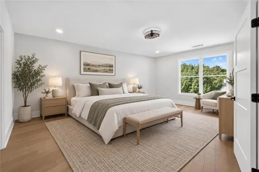 Furnished interior view inside a new home in , Loganville (Image 10).