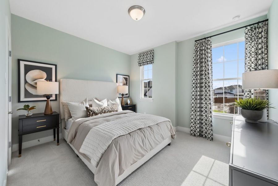 Representative furnished interior of a home built from the Broadway by Landon Homes in Fields - East Village, Frisco (Image 32). Representative furnished interior of a home built from the Broadway by Landon Homes in Fields - East Village, Frisco (Image 32).