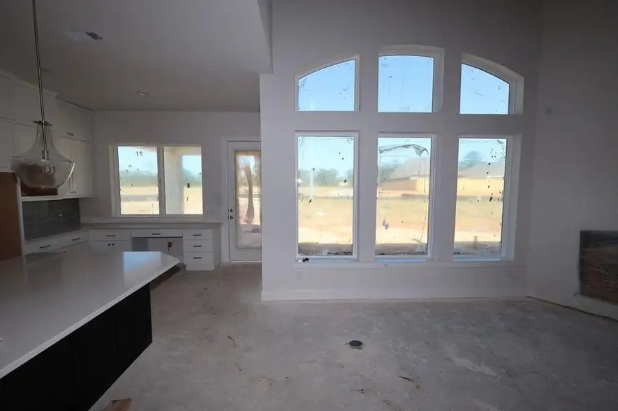 In-progress construction of a new home in Grand Central Park 55' Homesites, Conroe, TX (Image 5).