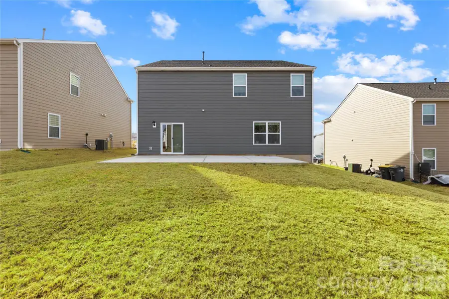 Exterior details and patio area of a home in Adair Woods, Davidson (Image 3). Exterior details and patio area of a home in Adair Woods, Davidson (Image 3).