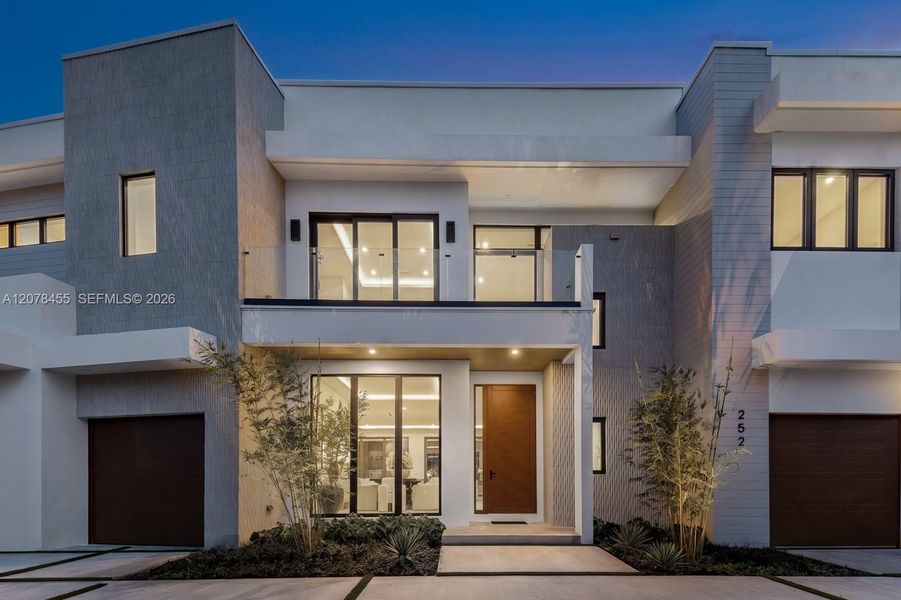 Front exterior of a new home in , Boca Raton, FL, highlighting curb appeal (Image 27).