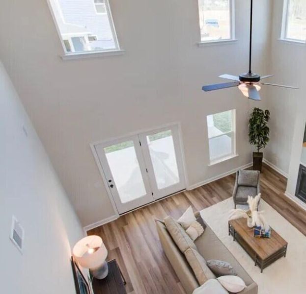 Furnished interior view inside a new home in Tea Farm: Presidents Series, Ravenel (Image 13).