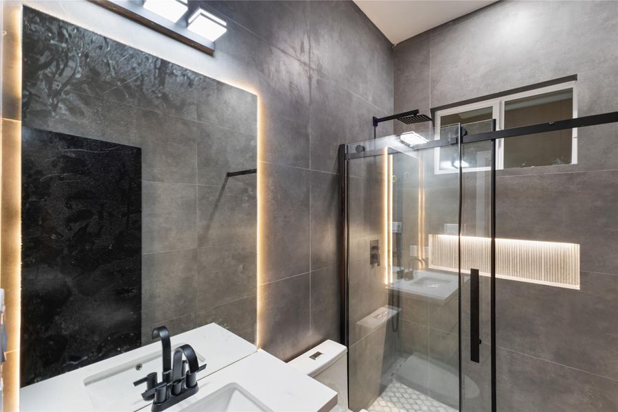 Furnished interior view inside a new home in , Houston (Image 5).