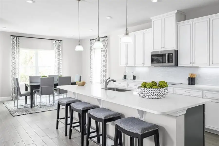Furnished interior view inside a new home in Terra Pines, St. Augustine (Image 5).