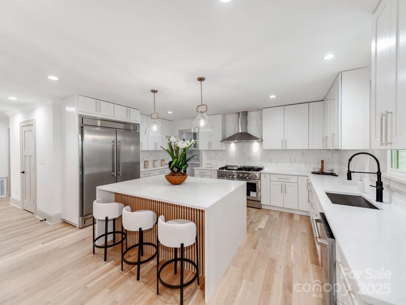 Furnished interior view inside a new home in , Charlotte (Image 35).
