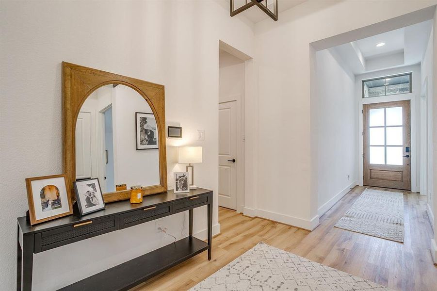 Furnished interior view inside a new home in Walsh 70', Fort Worth (Image 8).