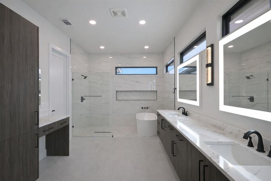 Furnished interior view inside a new home in , Pottsboro (Image 17).