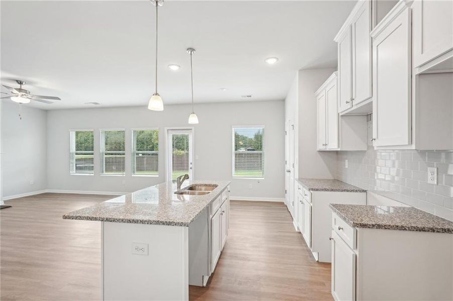 Furnished interior view inside a new home in Fairview Lake, Conyers (Image 5).