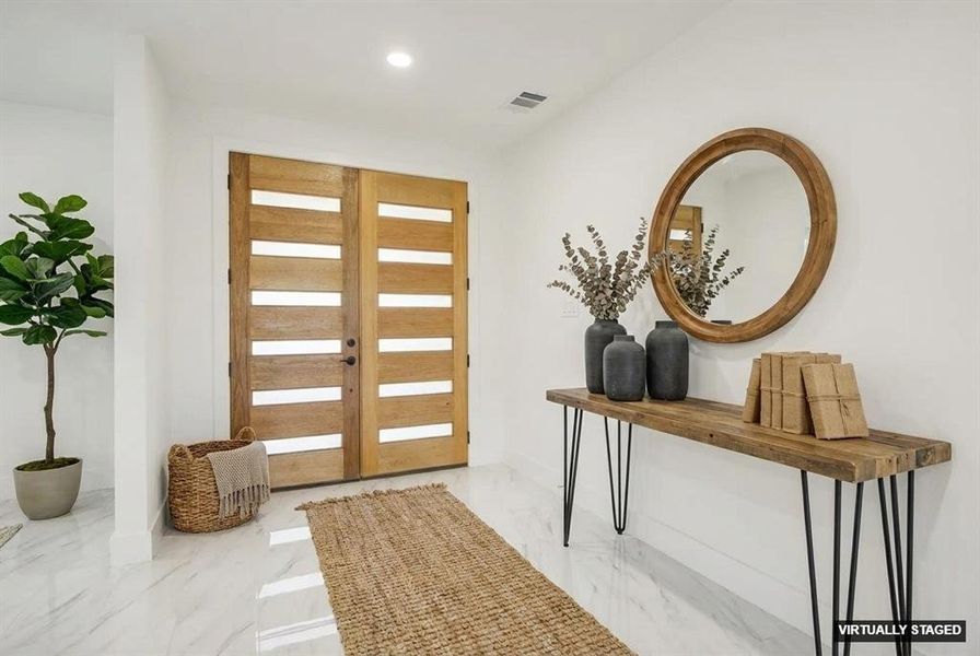 Furnished interior view inside a new home in , Godley (Image 6).