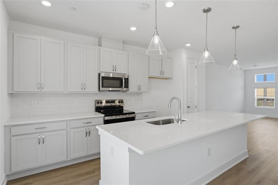 Furnished interior view inside a new home in , Winter Garden (Image 5).