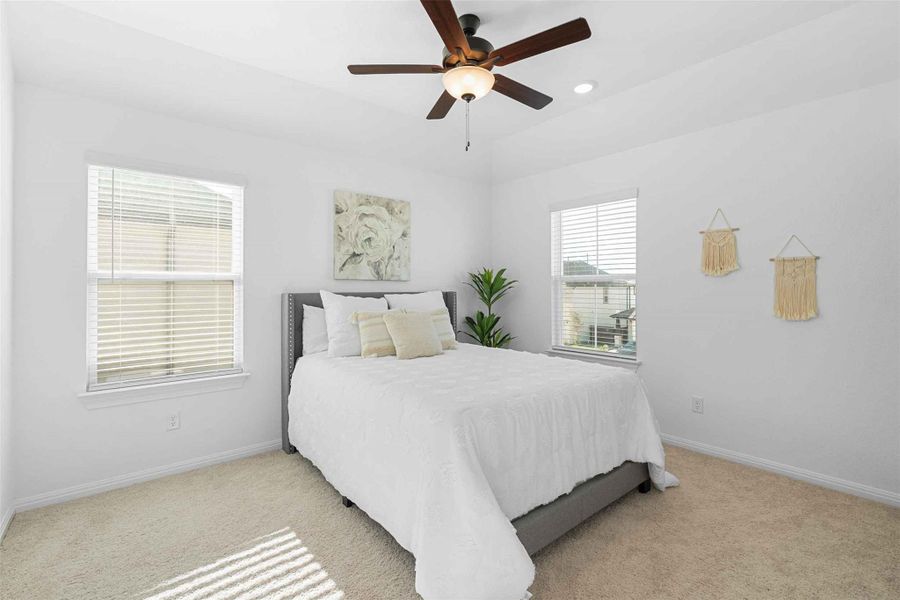 Furnished interior view inside a new home in , Leander (Image 9).