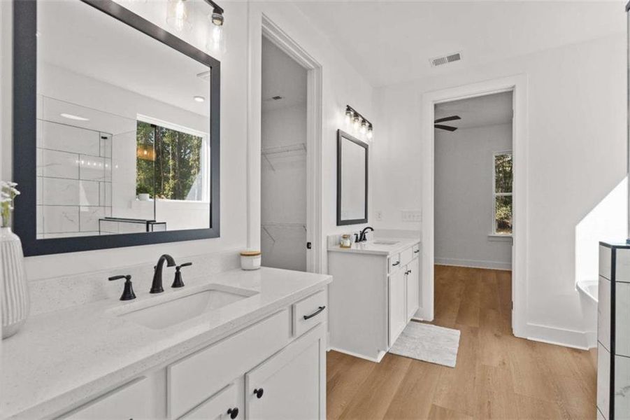 Furnished interior view inside a new home in , Jenkinsburg (Image 15).