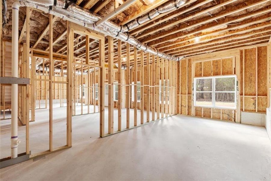 In-progress construction of a new home in , Rome, GA (Image 51).