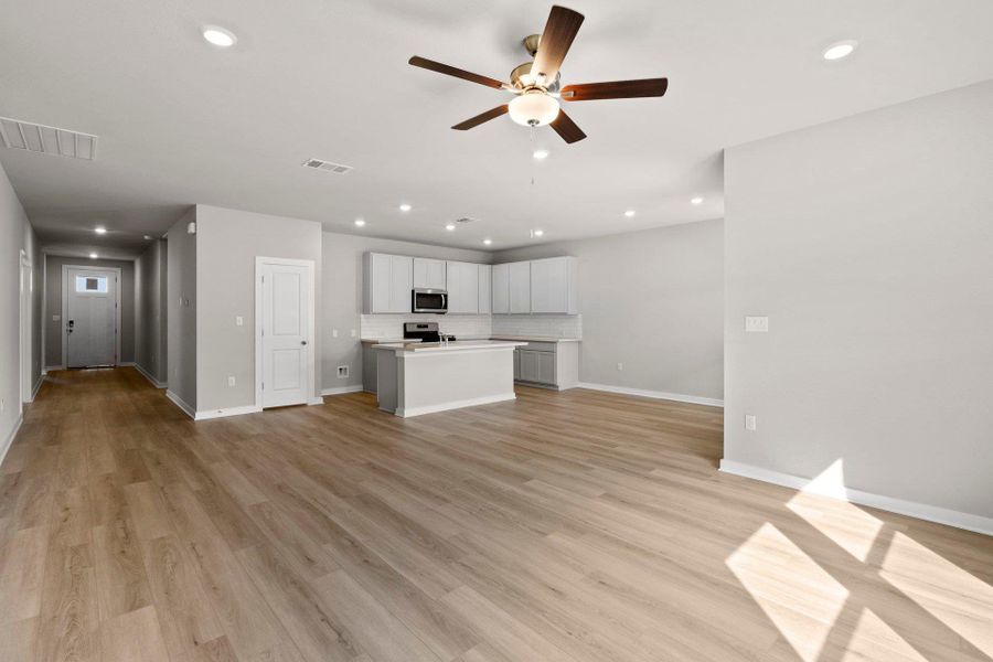 From Family Room to Open Concept Kitchen