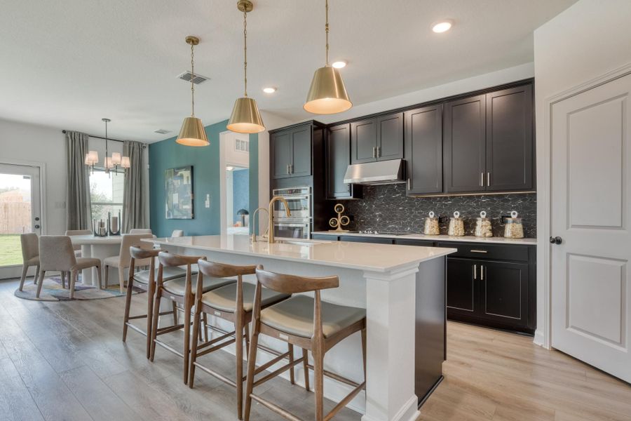 Representative furnished interior of a home built from the Gage by Ashton Woods in The Preserve at the Wilder, Adkins (Image 6). Representative furnished interior of a home built from the Gage by Ashton Woods in The Preserve at the Wilder, Adkins (Image 6).