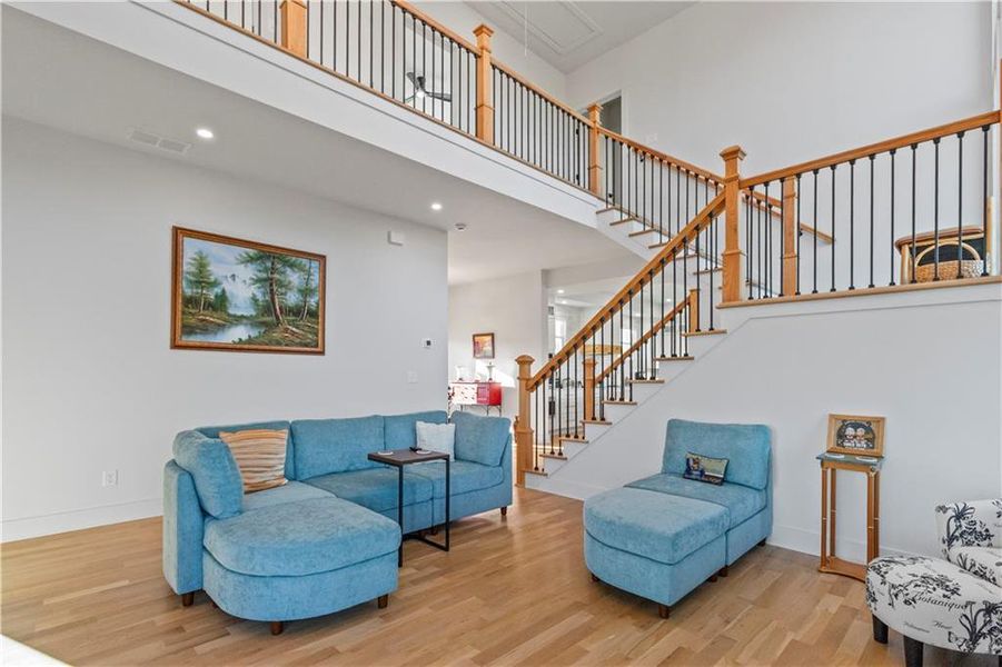 Furnished interior view inside a new home in , Clermont (Image 14). Furnished interior view inside a new home in , Clermont (Image 14).