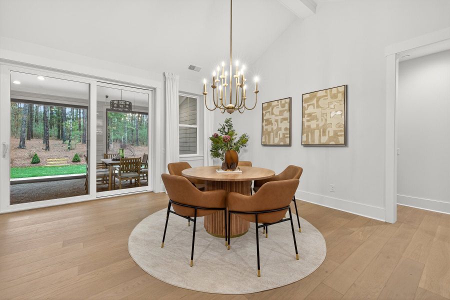 Representative furnished interior of a home built from the Marin-Expanded by Classica Homes in Riverchase Estates, Lancaster (Image 19).