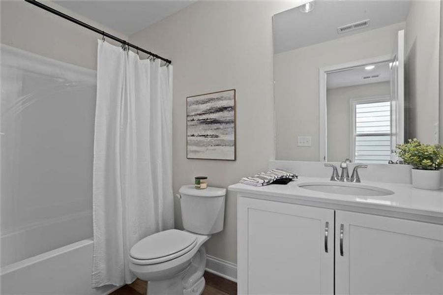 Furnished interior view inside a new home in Stratford at NatureWalk, Dallas (Image 16).