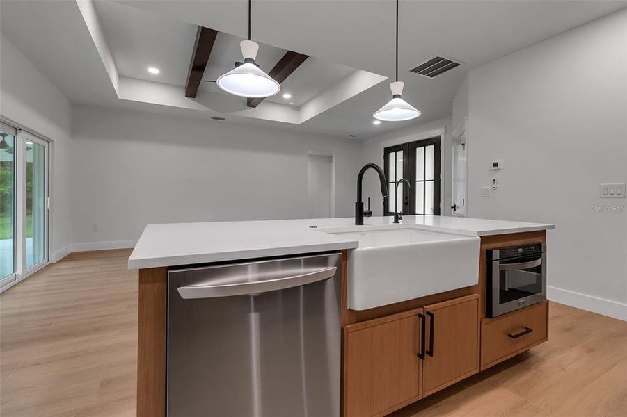 Furnished interior view inside a new home in , Venice (Image 40).