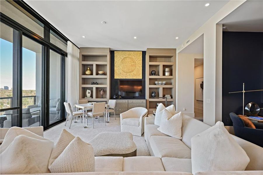 Furnished interior view inside a new home in The Dillon Buckhead, Atlanta (Image 8).