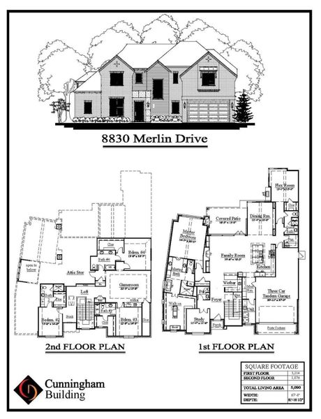 2D floor plan layout of this home in , Houston, TX (Image 5).