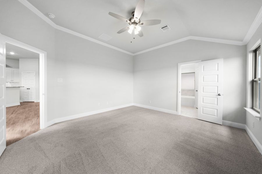 Spacious, unfurnished interior of a new home in Fox Landing, Caddo Mills (Image 24). Spacious, unfurnished interior of a new home in Fox Landing, Caddo Mills (Image 24).