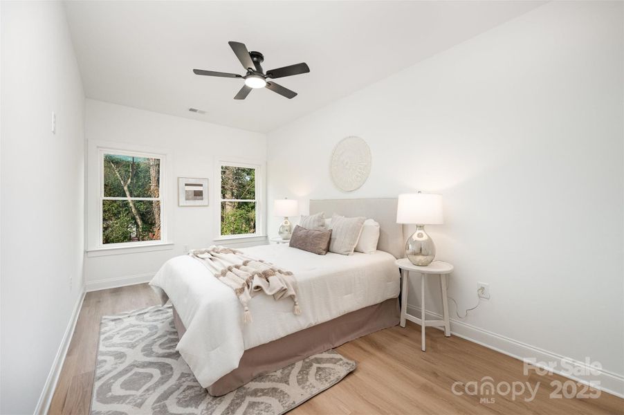 Furnished interior view inside a new home in , Charlotte (Image 11).