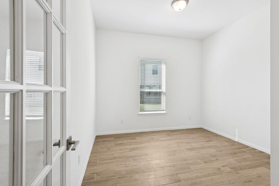 Private home office (*Photo not of actual home and used for illustration purposes only.)