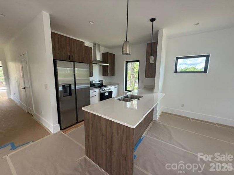 In-progress construction of a new home in , Asheville, NC (Image 13).