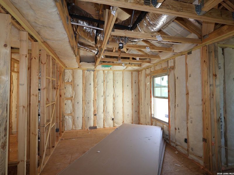 In-progress construction of a new home in Paloma Park, Converse, TX (Image 24).