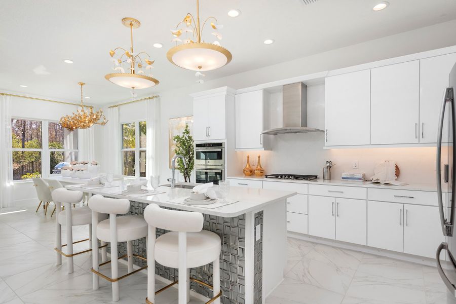 Representative furnished interior of a home built from the Annabelle by GL Homes in Valencia Ridge (55+), Wesley Chapel (Image 6).