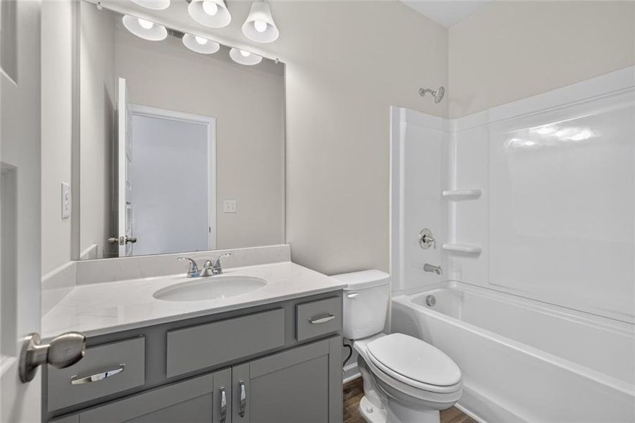 Furnished interior view inside a new home in Fairington, Cartersville (Image 11).