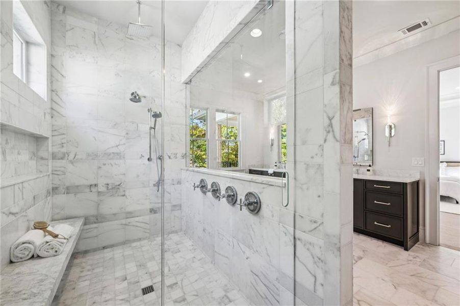 Furnished interior view inside a new home in , Atlanta (Image 55). Furnished interior view inside a new home in , Atlanta (Image 55).