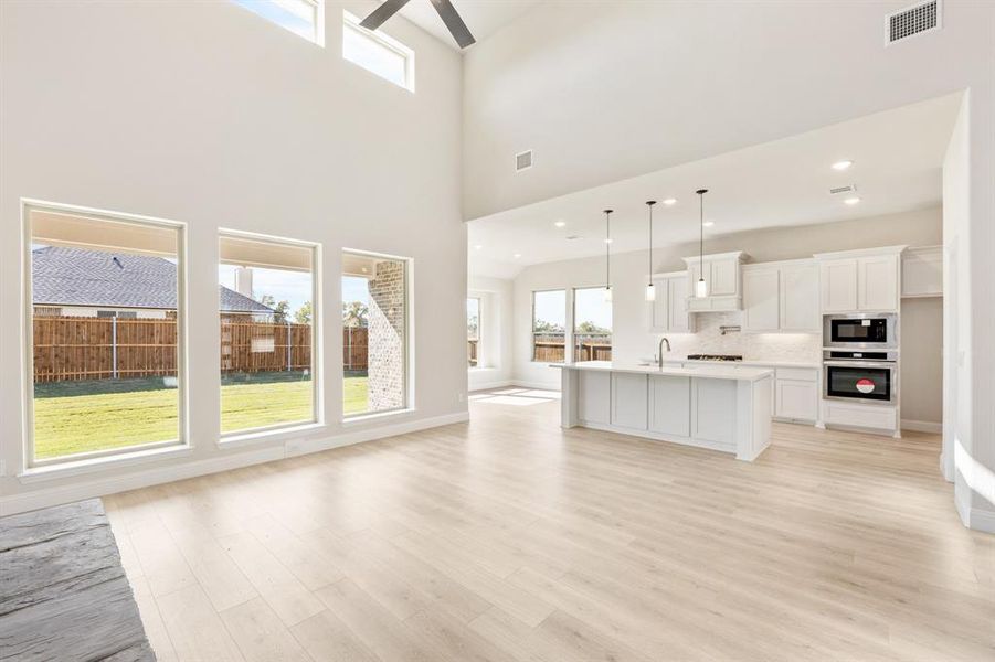 Spacious, unfurnished interior of a new home in Meadow Vista 60-65, Anna (Image 34). Spacious, unfurnished interior of a new home in Meadow Vista 60-65, Anna (Image 34).