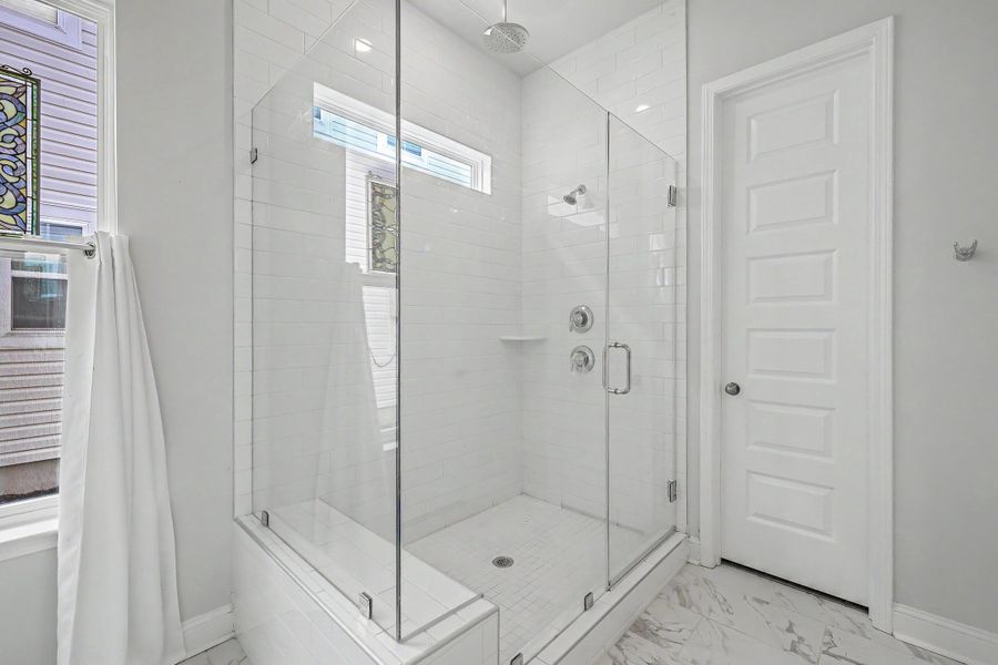 Furnished interior view inside a new home in Limehouse Village: Row Collection, Summerville (Image 15).