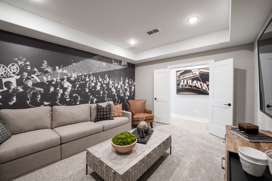 Representative furnished interior of a home built from the Fulbright by Tri Pointe Homes in Pecan Ridge, Fulshear (Image 11). Representative furnished interior of a home built from the Fulbright by Tri Pointe Homes in Pecan Ridge, Fulshear (Image 11).