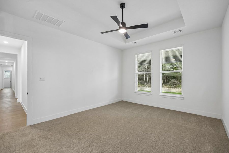 Representative unfurnished interior of a home built from the The Cedarcrest by Lillian Custom Homes in The Arbors Midlothian, Midlothian (Image 31).
