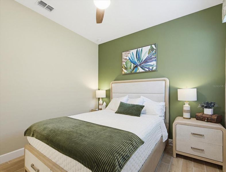 Furnished interior view inside a new home in , Englewood (Image 16). Furnished interior view inside a new home in , Englewood (Image 16).