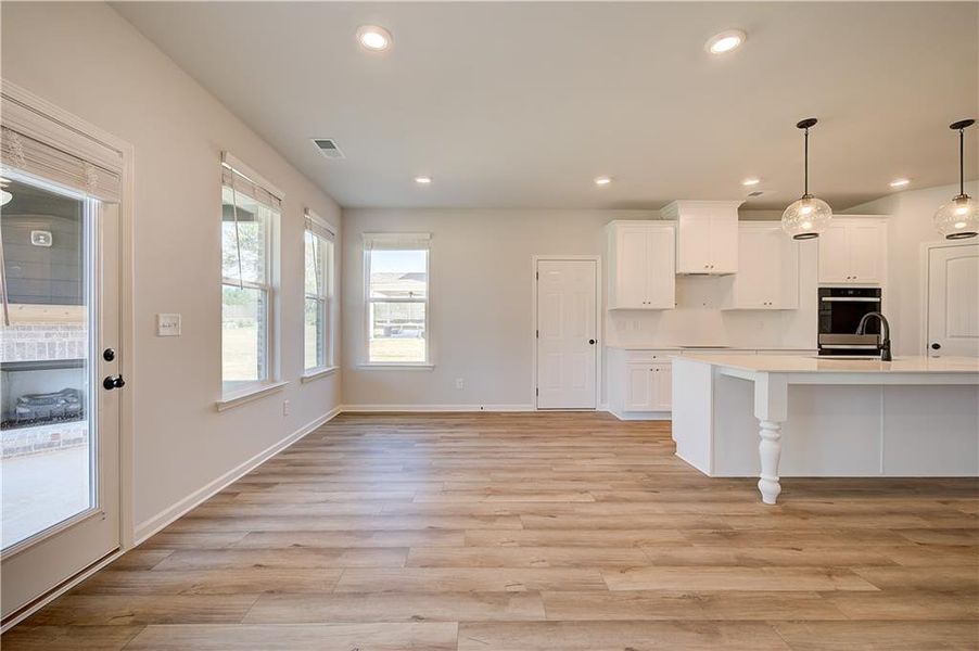 Spacious, unfurnished interior of a new home in Cambria at Traditions, Hampton (Image 14). Spacious, unfurnished interior of a new home in Cambria at Traditions, Hampton (Image 14).