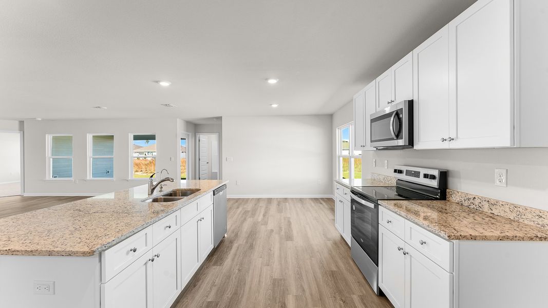 Furnished interior view inside a new home in Destini Lane, Panama City (Image 11).