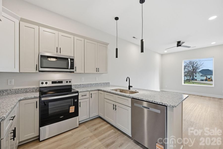 Furnished interior view inside a new home in , Monroe (Image 7).