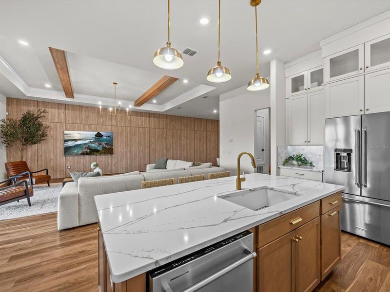 Furnished interior view inside a new home in , Montverde (Image 12).