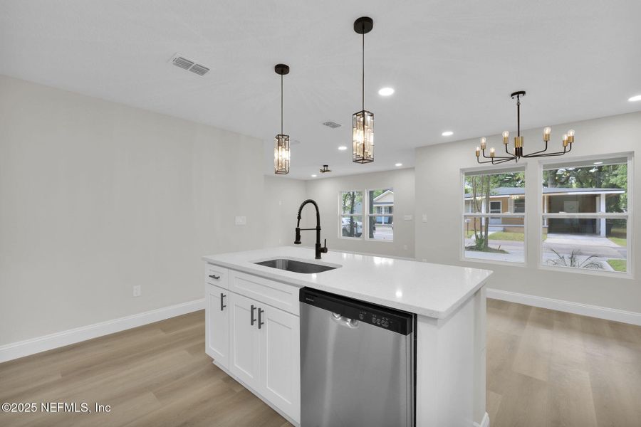 Furnished interior view inside a new home in , Jacksonville (Image 6). Furnished interior view inside a new home in , Jacksonville (Image 6).